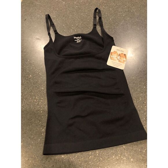 MEMOI braless shapewear cami top lot of 2 size  M - Picture 6 of 10